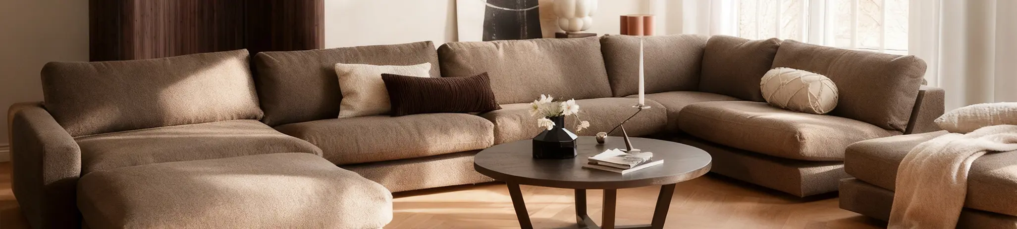 Duncan sofa brown boxford coffee table.