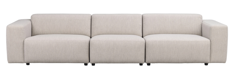 Willard soffa 4-sits beige tyg (k4) a