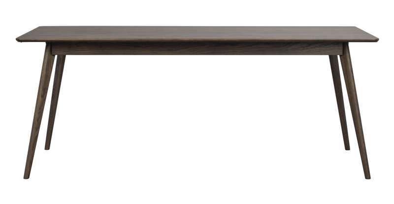 Yumi dining table rect.190x90 brown oak