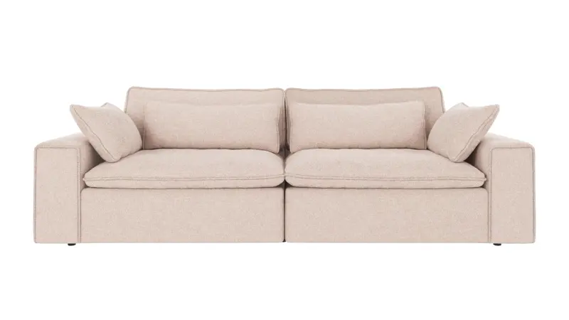 122682 b sb A Rawlins sofa 3-seater Maxi light beige fabric Max #01 (c2).