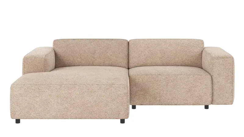 121894 b sb A Willard sofa 3-seater-chaise longue L light beige fabric Anna #2 (c3).