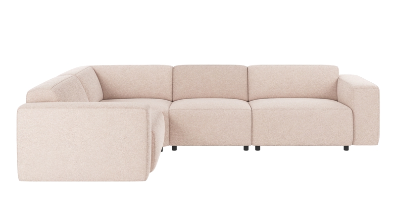 121546 b sb A Willard corner sofa 2+3-seater light beige fabric Max #01 (c2).