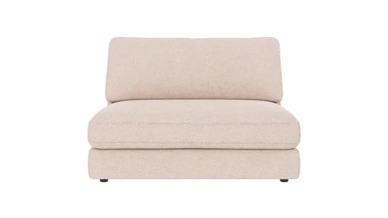 122251 b sb A Duncan 1,5 seat Middle sofa chair light beige fabric Max #01 (c2).