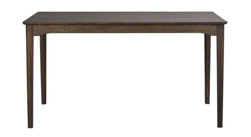 123129 b sb a Markham dining table 140 brown oak.