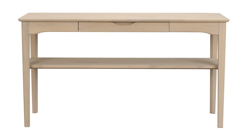 123141 b sb a Markham console table whitepigm. oak.