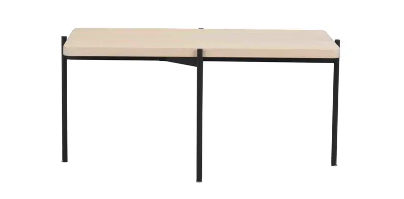 120393 b sb a Shelton coffee table 95 whitepigm. oak.