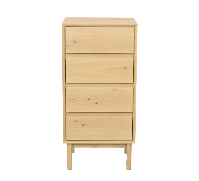 121190 b sb a Mackay chest of drawers  4D oak.