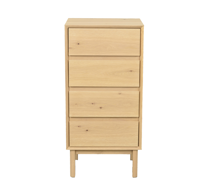 121190 b sb a Mackay chest of drawers  4D oak.