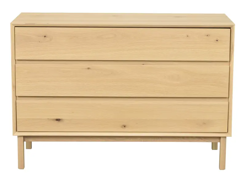 121194 b sb a Mackay chest of drawers  3D oak.