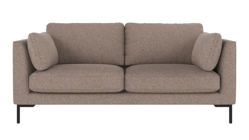 129241 b sb A Corwin sofa 2,5-seater beige fabric Brenda #34 (c1).