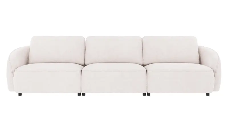 124831 b sb A Norris sofa 4-seater white fabric Greg #1 (c2).
