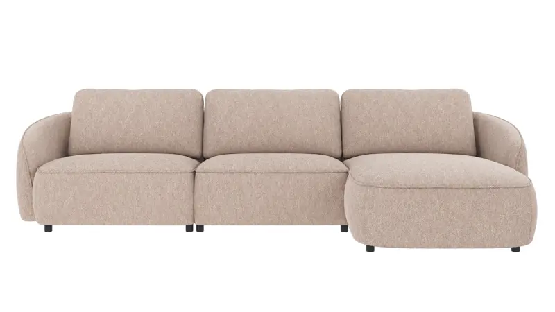 124943 b sb A Norris sofa 4-seater-chaise longue R light grey fabric Alice #01 (c4).