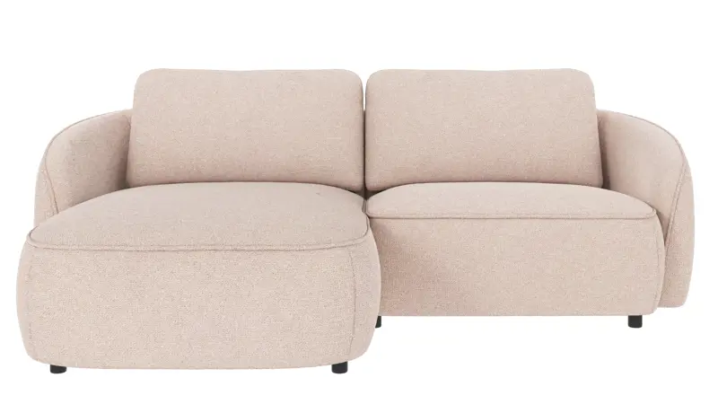 124744 b sb A Norris sofa 3-seater-chaise longue L light beige fabric Max #01 (c2).
