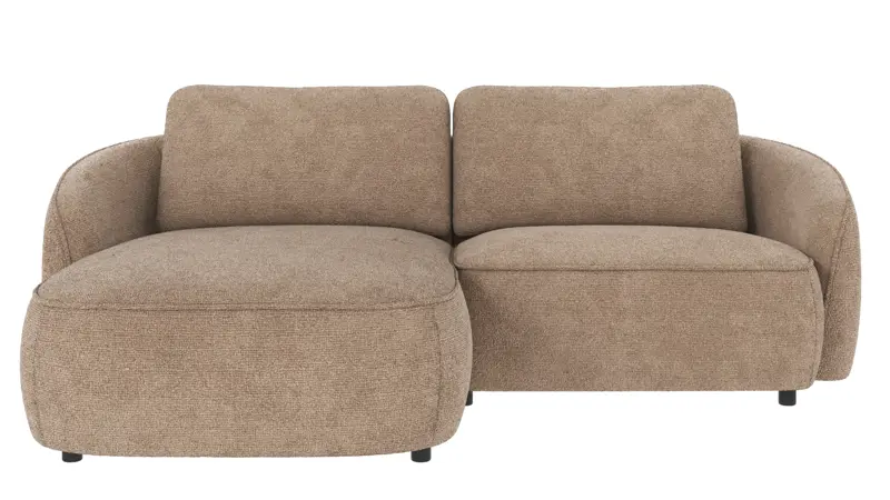 124924 b sb A Norris sofa 3-seater-chaise longue L grey-beige fabric Robin #109 (c3).