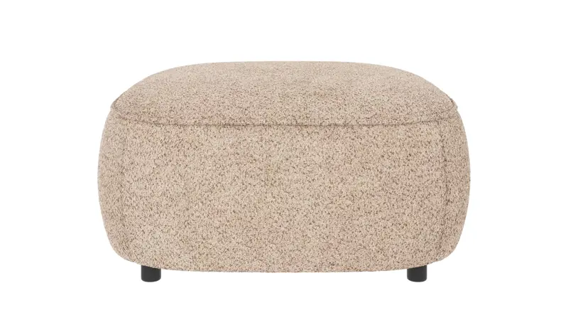 124565 b sb A Norris footstool light beige fabric Anna #2 (c3).