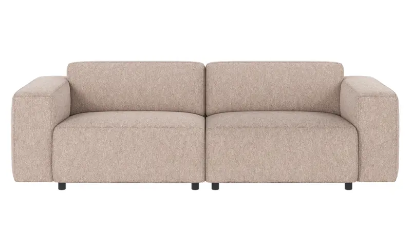 121330 b sb A Willard sofa 3-seater light beige fabric Alice #1 (c4).