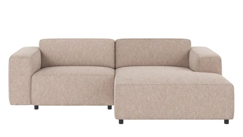 121333 b sb A Willard sofa 3-seater-chaise longue R light beige fabric Alice #1 (c4).