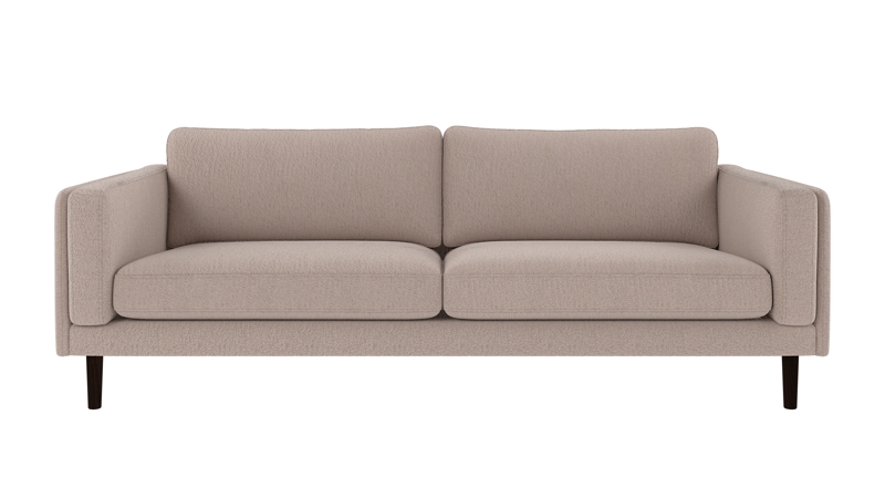 123853 b sb A Braden sofa 3-seater light beige fabric Alice #01 (c4) brown oak legs.