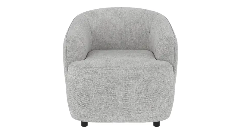 125544 b sb A Dermot lounge chair light grey fabric Max #60 (c2).