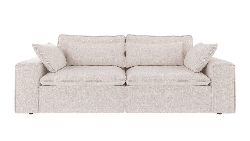 219382 b sb A Rawlins sofa 3-seater light beige fabric Oscar #1 (c3).