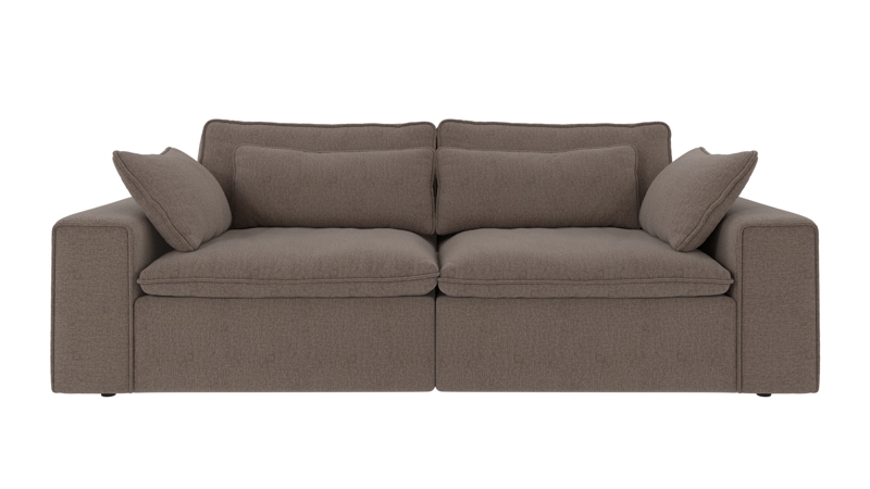 122864 b sb A Rawlins sofa 3-seater beige fabric Brenda #34 (c1).