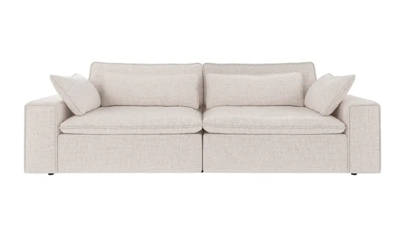 219380 b sb A Rawlins sofa 3-seater Maxi light beige fabric Oscar #1 (c3).
