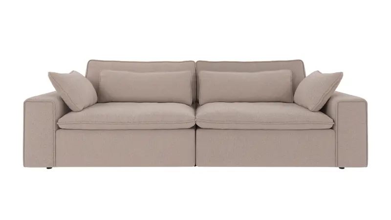 122704 b sb A Rawlins sofa 3-seater Maxi light beige fabric Alice #01 (c4).