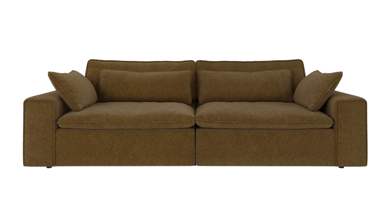 219178 b sb A Rawlins sofa 3-seater Maxi yellow-green fabric Max #14 (c2).