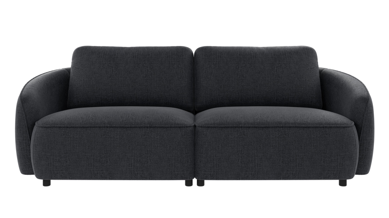 242310 b sb A Norris sofa 3-seater dark blue fabric Robin #90 (c3).