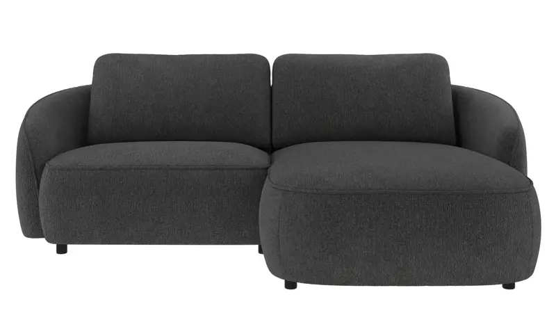 242092 b sb A Norris sofa 3-seater-chaise longue R dark grey fabric Max #169 (c2).