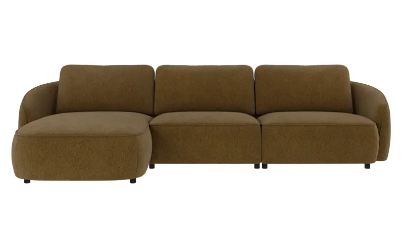 242065 b sb A Norris sofa 4-seater-chaise longue L yellow-green fabric Max #14 (c2).