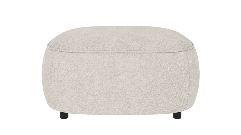 242402 b sb A Norris footstool ivory fabric Anna #20 (c3).