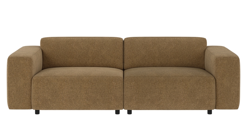 149210 b sb A Willard sofa 3-seater yellow fabric Max #170 (c2).