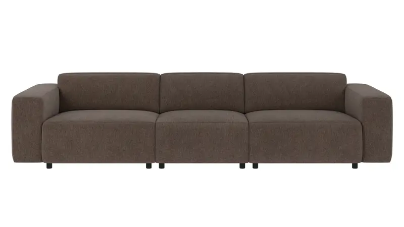 149241 b sb A Willard sofa 4-seater brown-grey fabric Max #176 (c2).