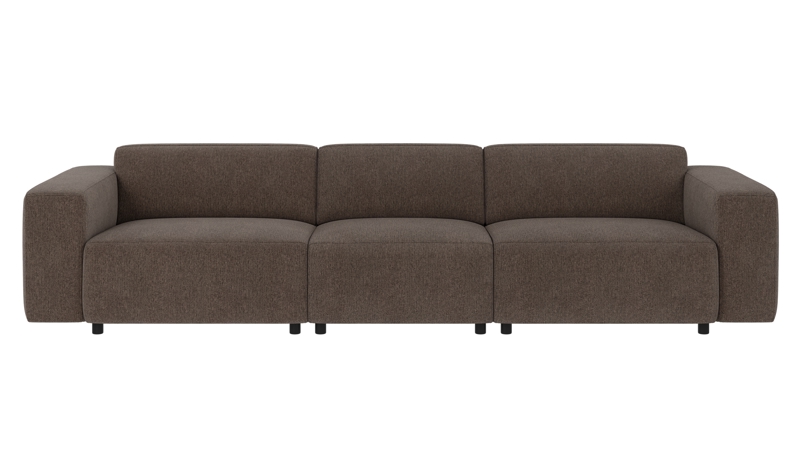 149241 b sb A Willard sofa 4-seater brown-grey fabric Max #176 (c2).