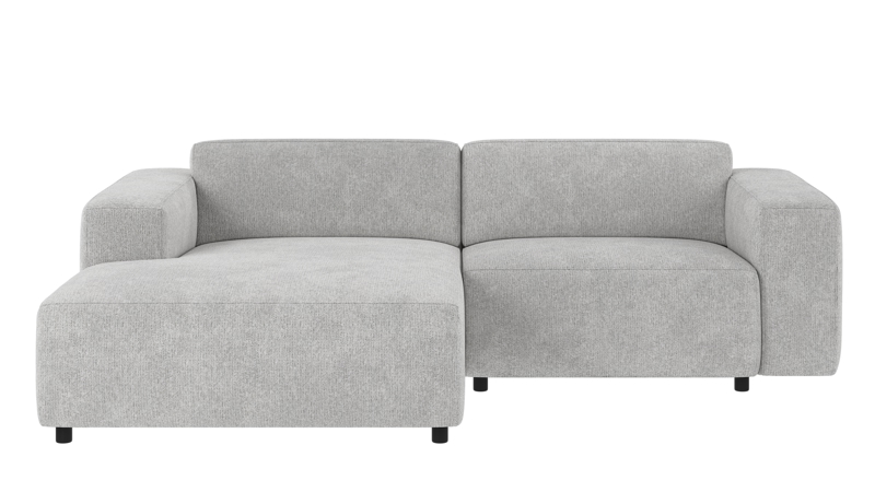 149204 b sb A Willard sofa 3-seater-chaise longue L light grey fabric Max #60 (c2).