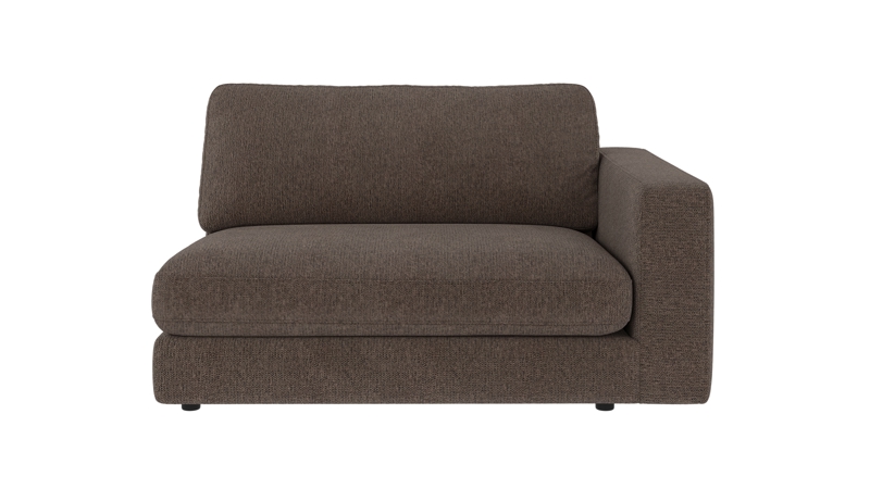 127010 b sb A Duncan 1,5 seater R brown-grey fabric Max #176 (c2).