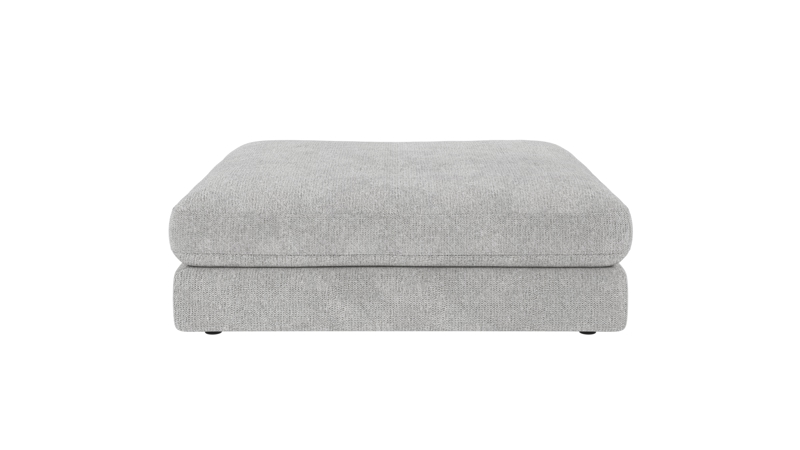 126920 b sb A Duncan foot stool light grey fabric Max #60 (c2).