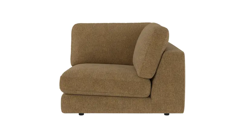 126951 b sb A Duncan 1 seater Corner yellow fabric Max #170 (c2).