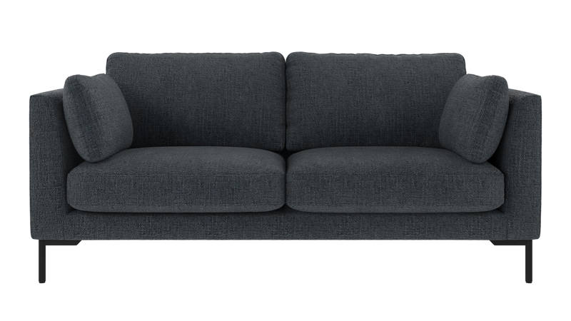 130011 b sb A Corwin sofa 2,5-seater dark blue fabric Robin #90 (c3).