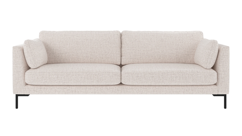 130260 b sb A Corwin sofa 3-seater light beige fabric Oscar #1 (c3).