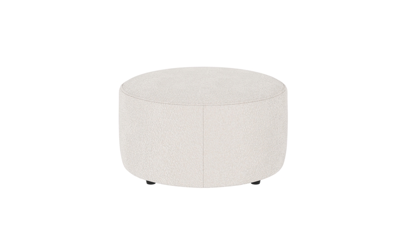 148420 b sb A Joplin pouf Ø70 white fabric Anna #1 (c3).