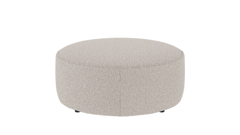 148630 b sb A Joplin pouf Ø90 light beige fabric Max #01 (c2).