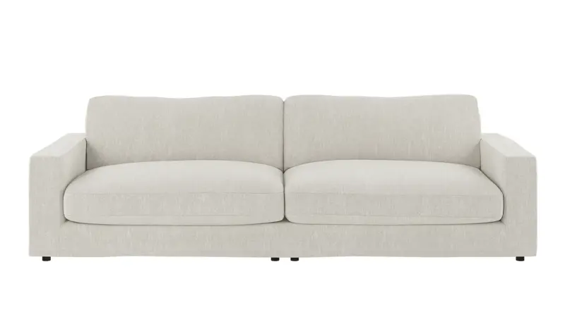 250220 b sb A Langdon 4-seater sofa ivory fabric Casual #10.