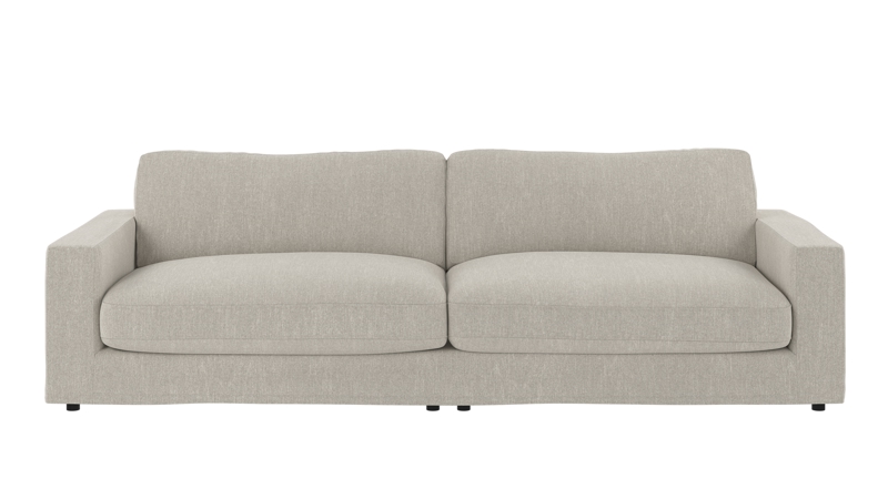 250250 b sb A Langdon 4-seater sofa sand fabric Casual #36.