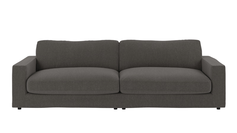 250200 b sb A Langdon 4-seater sofa slate grey fabric Casual #01.