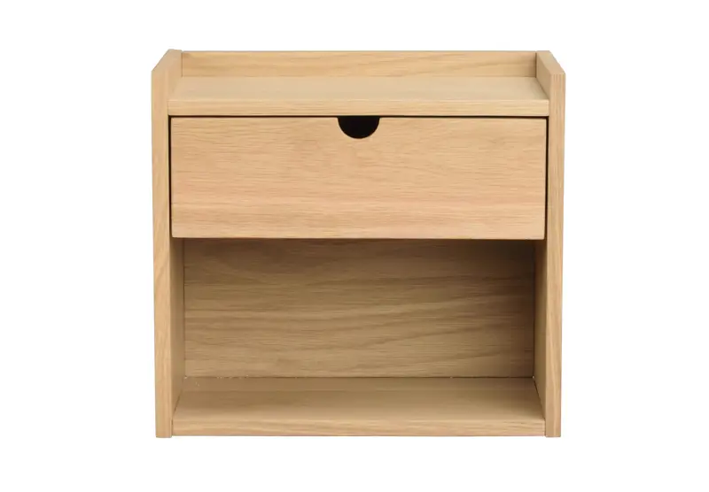 134210 b sb a Hillmond shelf bedside table oak.