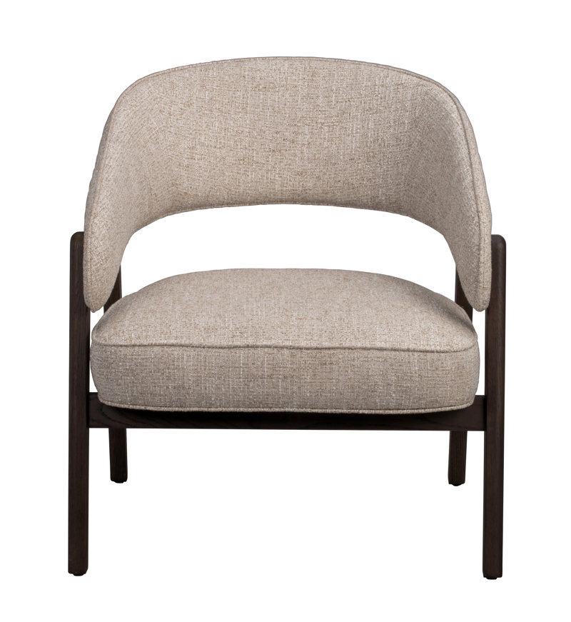 120167 b sb a Barnaby lounge chair light beige brown oak.