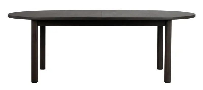 123444 b sb a Gifford oval table brown oak.