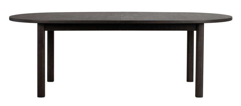 123444 b sb a Gifford oval table brown oak.